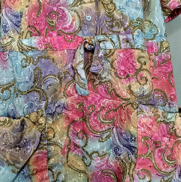 Elan Women's Scrub Top L - Picture 3 of 5